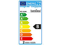 Luminea SMD-LED-Lampe, GU5.3, 24 LEDs, 6 lm, 4-farbiges Set