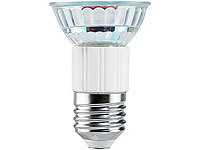 Luminea SMD-LED-Lampe E27, 48 LEDs, warmweiß, 250 lm