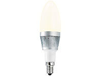Luminea Energiespar-LED-Lampe mit 3 LEDs je 1 W, E14 Candle, warmweiß, 205 lm; LED-Spots GU10 (warmweiß) LED-Spots GU10 (warmweiß) 