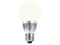 Luminea Energiespar-LED-Lampe mit 3 Watt, E27, Bulb, warmweiß, 205 lm