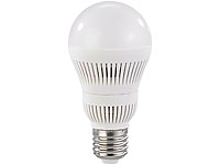 Luminea Highpower-LED-Lampe mit 40 SMD-LEDs, 5W, E27, weiß, 280 lm