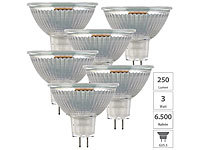 Luminea; LED-Tropfen E27 (warmweiß) 
