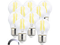Luminea E27 LED-Filament-Birnen, E27 LED-Filament-Licht