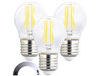 Luminea E27 LED-Filament-Birne, E27 LED-Filament-Leuchten