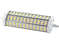 Luminea LED-SMD-Lampe mit 72 High-Power-LEDs R7S 189mm, warmweiß; LED-Tropfen E27 (warmweiß) LED-Tropfen E27 (warmweiß) 