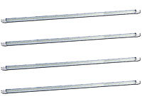 Luminea LED-Leuchtröhre, 150cm, T8, weiß, 2100-2200 lm, 4er-Set; LED-Unterbaulampen (warmweiß) 