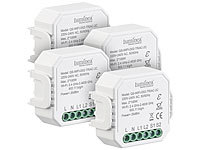 Luminea Home Control WiFi Dimmer, WiFi Dimmer 230V; WLAN-Steckdosen mit Stromkosten-Messfunktion WLAN-Steckdosen mit Stromkosten-Messfunktion WLAN-Steckdosen mit Stromkosten-Messfunktion WLAN-Steckdosen mit Stromkosten-Messfunktion 