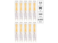 Luminea; LED-Tropfen E27 (warmweiß) LED-Tropfen E27 (warmweiß) 