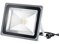 Luminea Wetterfester LED-Fluter, 50W, IP65, warmweiß (refurbished)