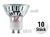 ; LED-Spots GU10 (warmweiß) 