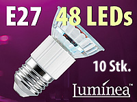 ; LED-Spot E27 (tageslichtweiß) 