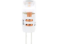 Luminea High-Power LED-Stiftlampe, G4, 1,2 W, tageslichtweiß; Stiftsockellampen 