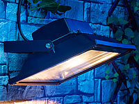 Luminea; LED-Solar-Fluter mit Bewegungsmelder 