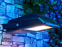 Luminea; LED-Solar-Fluter mit Bewegungsmelder LED-Solar-Fluter mit Bewegungsmelder 