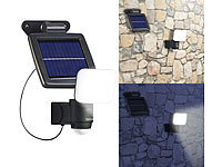 Luminea LED Solar Fluter, Solarlampen Bewegungsmelder; LED-Fluter mit Bewegungsmelder (tageslichtweiß) LED-Fluter mit Bewegungsmelder (tageslichtweiß) LED-Fluter mit Bewegungsmelder (tageslichtweiß) LED-Fluter mit Bewegungsmelder (tageslichtweiß)