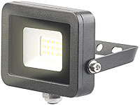 Luminea Wetterfester Mini-LED-Fluter, 10 W, 800 lm, IP65, 3.000 K, warmweiß; Wetterfester LED-Fluter (tageslichtweiß) Wetterfester LED-Fluter (tageslichtweiß) Wetterfester LED-Fluter (tageslichtweiß) Wetterfester LED-Fluter (tageslichtweiß)