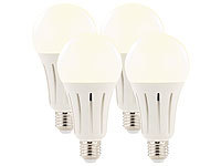 Luminea Sparlampe, LED-Glühbirnen E27, LED E27 weiß, LED Birnen