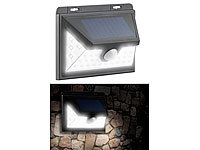 Luminea Bewegungsmelder, Solarlampe Bewegungsmelder, Solarwandleuchten; LED-Solar-Fluter mit Bewegungsmelder LED-Solar-Fluter mit Bewegungsmelder LED-Solar-Fluter mit Bewegungsmelder LED-Solar-Fluter mit Bewegungsmelder 