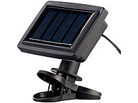 ; Akku-Baustrahler mit Solarmodul 