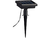 ; Akku-Baustrahler mit Solarmodul 