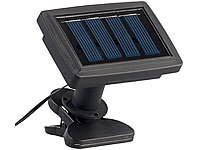 ; Akku-Baustrahler mit Solarmodul 