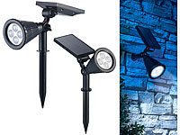 Luminea Solarspot, Gartenspots Solar, Solarspot Garten; LED-Solar-Fluter mit Bewegungsmelder LED-Solar-Fluter mit Bewegungsmelder LED-Solar-Fluter mit Bewegungsmelder LED-Solar-Fluter mit Bewegungsmelder 