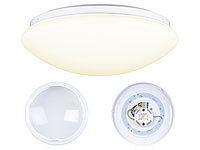 Luminea Wandlampen, LED Wandlampe, LED Deckenleuchte rund; Variable LED-Wand- und Deckenleuchten Variable LED-Wand- und Deckenleuchten Variable LED-Wand- und Deckenleuchten Variable LED-Wand- und Deckenleuchten 