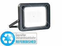 Luminea Wetterfester LED-Fluter mit 13.500 Lumen, Versandrückläufer; Wasserfeste LED-Fluter (warmweiß) 
