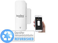 Luminea Home Control; WLAN-Temperatur- & Luftfeuchtigkeits-Sensoren mit App-Auswertungen