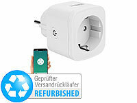 Luminea Home Control; WLAN-Steckdosen mit Stromkosten-Messfunktion