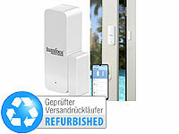 Luminea Home Control; WLAN-Tür & Fensteralarme