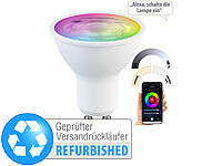 Luminea Home Control ZigBee LED GU10, GU10 LED dimmbar neutralweiß; WLAN-LED-Lampen E27 RGBW WLAN-LED-Lampen E27 RGBW WLAN-LED-Lampen E27 RGBW 