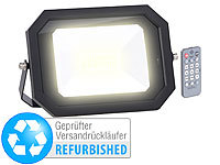 Luminea; LED-Solar-Fluter mit Bewegungsmelder 