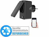 Luminea Home Control; WLAN-Steckdosen mit Stromkosten-Messfunktion 