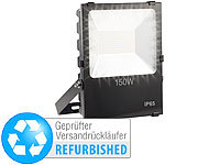 Luminea Wetterfester LED-Fluter, 150 W, 10.500 lm, IP65, Versandrückläufer