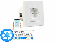 Luminea Home Control WLAN-Unterputz-Steckdose, Versandrückläufer