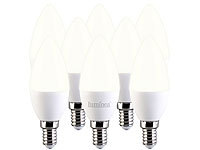 Luminea Led Kerzenbirnen, LED Leuchtmittel E14 Kerzenbirnen