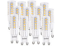 Luminea Halogenlampen, G9 Lampe, LED Leuchtmittel G9; LED-Tropfen E27 (tageslichtweiß) LED-Tropfen E27 (tageslichtweiß) LED-Tropfen E27 (tageslichtweiß) LED-Tropfen E27 (tageslichtweiß) 