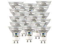 Luminea Led Spot, LED-Leuchtmittel GU10 warmweiß