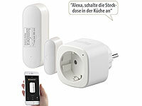 Luminea Home Control Tür und Fensteralarm; WLAN-Temperatur- & Luftfeuchtigkeits-Sensoren mit App-Auswertungen WLAN-Temperatur- & Luftfeuchtigkeits-Sensoren mit App-Auswertungen WLAN-Temperatur- & Luftfeuchtigkeits-Sensoren mit App-Auswertungen WLAN-Temperatur- & Luftfeuchtigkeits-Sensoren mit App-Auswertungen