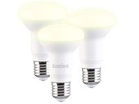 Luminea R63 LED, Ledlampen, LED-Leuchtmittel E27 R63; LED-Tropfen E27 (warmweiß) LED-Tropfen E27 (warmweiß) LED-Tropfen E27 (warmweiß) LED-Tropfen E27 (warmweiß) 