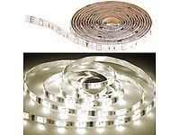 Luminea LED-Streifen-Erweiterung LAM-206, 2 m, 600 Lumen, warmweiß, IP44; LED-Unterbaulampen (warmweiß) LED-Unterbaulampen (warmweiß) LED-Unterbaulampen (warmweiß) LED-Unterbaulampen (warmweiß) 