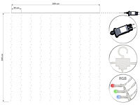 ; WLAN-LED-Deckenleuchte CCT 