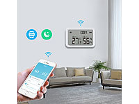 ; WLAN-Temperatur- & Luftfeuchtigkeits-Sensoren mit App-Auswertungen WLAN-Temperatur- & Luftfeuchtigkeits-Sensoren mit App-Auswertungen WLAN-Temperatur- & Luftfeuchtigkeits-Sensoren mit App-Auswertungen WLAN-Temperatur- & Luftfeuchtigkeits-Sensoren mit App-Auswertungen 
