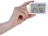 ; WLAN-Temperatur- & Luftfeuchtigkeits-Sensoren mit App-Auswertungen WLAN-Temperatur- & Luftfeuchtigkeits-Sensoren mit App-Auswertungen WLAN-Temperatur- & Luftfeuchtigkeits-Sensoren mit App-Auswertungen WLAN-Temperatur- & Luftfeuchtigkeits-Sensoren mit App-Auswertungen 