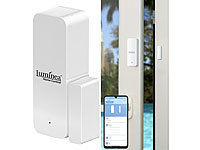 Luminea Home Control Türsensor, ZigBee Türkontakt; WLAN-Tür & Fensteralarme WLAN-Tür & Fensteralarme WLAN-Tür & Fensteralarme WLAN-Tür & Fensteralarme