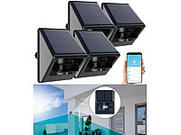 Luminea Home Control Stille Alarmanlage, Bewegungsmelder WLAN Akku; Batteriebetriebene ZigBee-PIR-Bewegungsmelder mit App Batteriebetriebene ZigBee-PIR-Bewegungsmelder mit App Batteriebetriebene ZigBee-PIR-Bewegungsmelder mit App Batteriebetriebene ZigBee-PIR-Bewegungsmelder mit App 