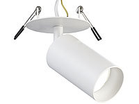 Luminea Deckenleuchten, Wand-Deckenleuchte; LED-Spots GU10 (warmweiß) LED-Spots GU10 (warmweiß) LED-Spots GU10 (warmweiß) LED-Spots GU10 (warmweiß) 