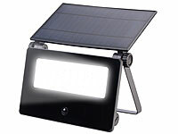 Luminea LED Strahler Solar, Solarfluter mit Bewegungsmelder; LED-Fluter mit Bewegungsmelder (tageslichtweiß) LED-Fluter mit Bewegungsmelder (tageslichtweiß) LED-Fluter mit Bewegungsmelder (tageslichtweiß) 