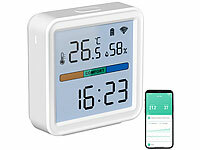 Luminea Home Control WiFi Thermometer, Thermometer WLAN